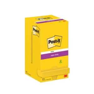 Notes POST-IT SS 76x76mm neongul