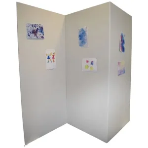 Utställningsskärm 180x72cm 3-delad 5/fp