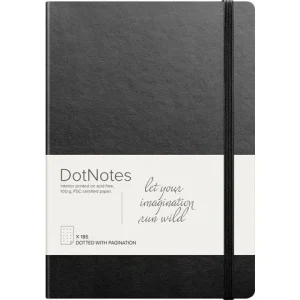 Anteckningsbok DotNotes FSC svart