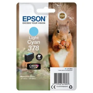 Bläckpatron EPSON C13T37854010 ljucyan