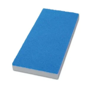 Skurblock MIRAKEL 120x250mm vit/blå