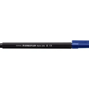Fiberpenna STAEDTLER 326 1mm Svart