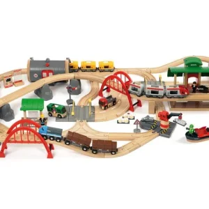 Järnvägsset BRIO World - 33052 Deluxe
