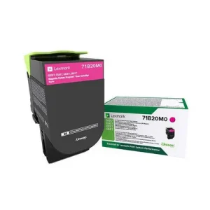 Toner LEXMARK 71B20M0 2,3K magenta