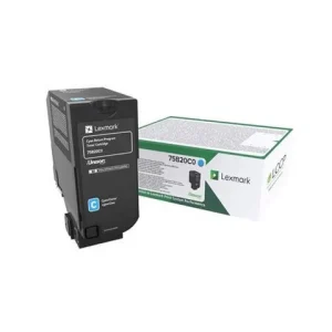 Toner LEXMARK 75B20C0 10K cyan