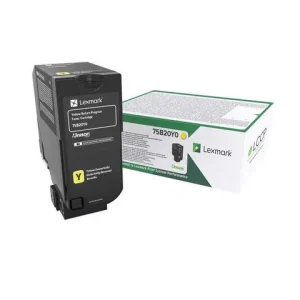 Toner LEXMARK 75B20Y0 10K gul