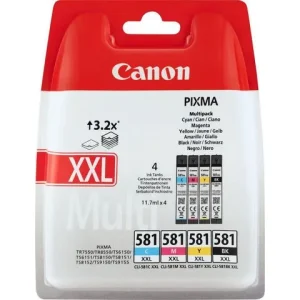 Bläckpatron CANON CLI-581XXL bkcmy4/fp