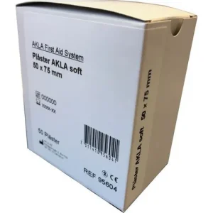 Plåster AKLA Soft NW 53x72mm 50/fp