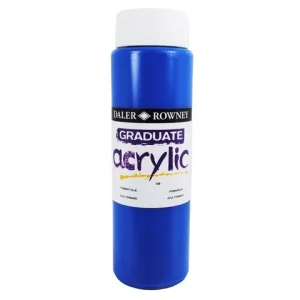 Akrylfärg 500 ml blå