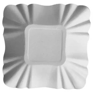 Demoskål PURE FSC 9x9x3cm vit 250/fp