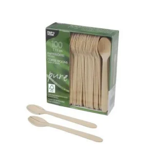 Bestick Kaffesked PURE FSC 11cm 100/fp