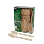 Bestick Sked PURE FSC 15,7cm 100/fp