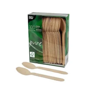 Bestick Sked PURE FSC 15,7cm 100/fp