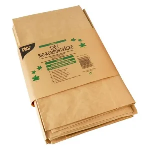 Kompostpåse PURE papp 120L brun 3/fp