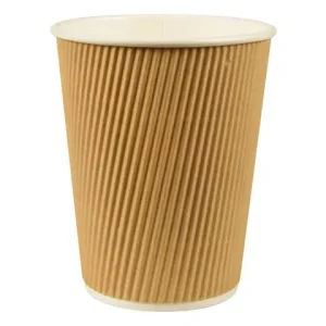 Pappersbägare PURE 20cl RippleWall 25/fp