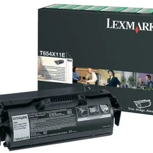 Toner LEXMARK T654X11E 36K svart