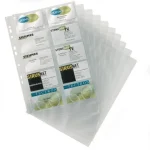 Visitkortsficka DURABLE 10/fp