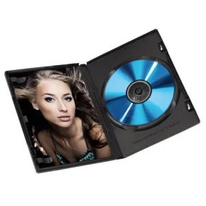 CD/DVD-Fodral HAMA 5/fp svart