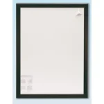 Väggram 50x70cm alu.profil 32mm svart
