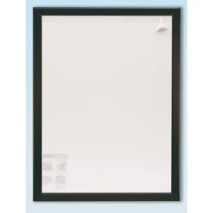 Väggram 50x70cm alu.profil 32mm svart