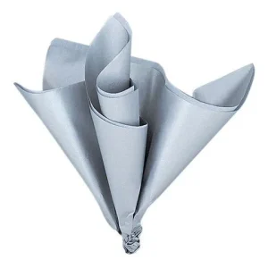 Silkespapper 50x70cm silver 25 ark/fp