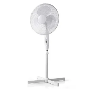 Stativfläkt NEDIS 40 cm 45W plast vit
