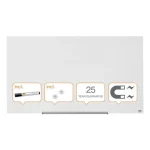 Glastavla NOBO 57' Widescreen vit