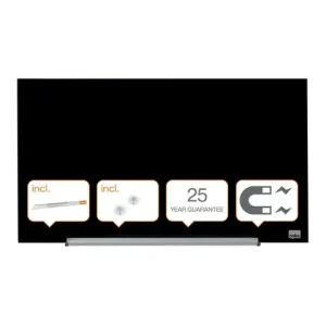 Glastavla NOBO 31' Widescreen svart