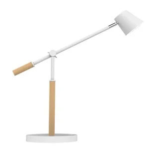 Lampa UNILUX Vicky Vit/Trä