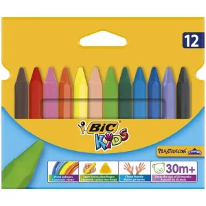 Plastkritor Bic Plastidecor 12/fp