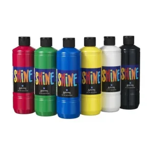 Glansfärg Glossy 500ml klarblå
