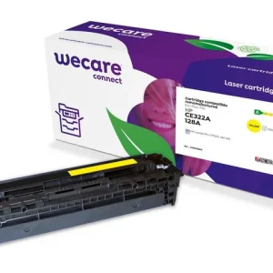 Toner WECARE HP CE322A 1,3K gul