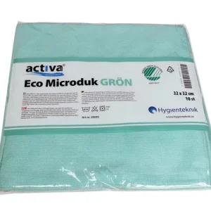 Microfiberduk ACTIVA ECO 32x32cm grön