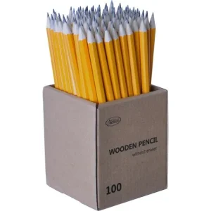 Blyertspenna HB gul 100/fp