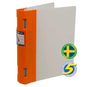 Gaffelpärm KEBAergo A4 55mm Orange/Neutr