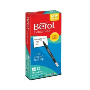 Fiberpenna BEROL Colorfine 12/fp