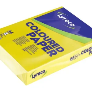Kop.ppr LYRECO A4 80g oh solgult 500/fp