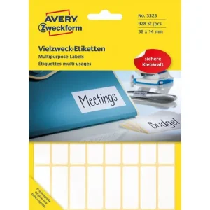 Etikett AVERY handskriv 38x14mm 928/fp