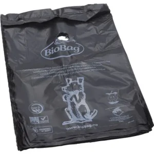 Hundpåse BIOBAG svart 50/fp