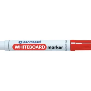 Whiteboardpenna CENTROPEN rund röd