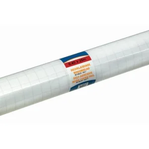Bokplast självhäft. 100my 40cmx25m blank