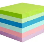 Notes STANDARD kub 76x76mm pastell 450bl