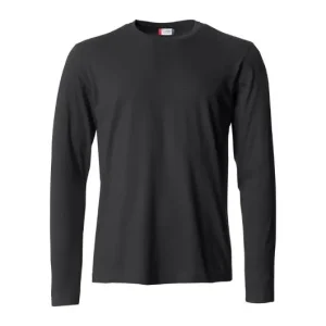 T-shirt l/ä CLIQUE 029033 svart L