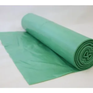 Plastsäck BIO-PE 125L grön 25/rl