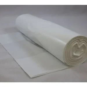 Papperskorgspåse LDPE 30L 30my vit 50/rl