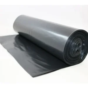 Plastsäck LD 160L 65my svart 25/rl