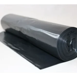 Plastsäck LD 60L 50my svart 25/rl