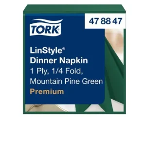 Servett TORK LinStyle grön 39x39 50/fp