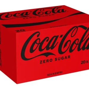 Dricka COCA-COLA zero 33cl burk