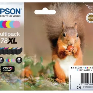 Bläckpatron EPSON T378 C13T37984010 6/fp